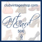 Club Vintage Gift Card